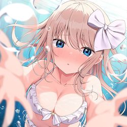 This is a pixiv picture whose title is すいちゅー♡.