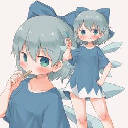 This is a pixiv picture whose title is チルノちゃん.