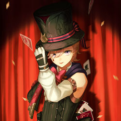 This is a pixiv picture whose title is 大魔術師リネ.