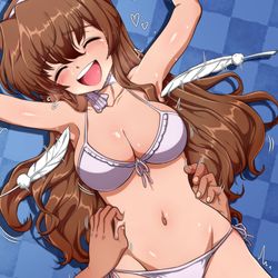 This is a pixiv picture whose title is Ticklish Haruka.