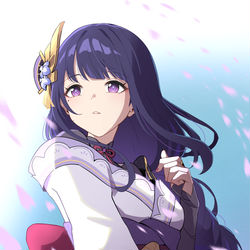 This is a pixiv picture whose title is Raidem shogun/Ei.