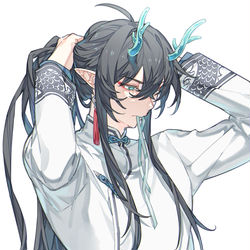 This is a pixiv picture whose title is ~丹枫Alpha~.
