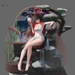 This is a pixiv picture whose title is ワカモ.