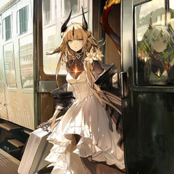 This is a pixiv picture whose title is 焔影リード.