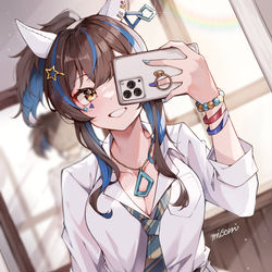 This is a pixiv picture whose title is ギャルウマ娘まとめ.
