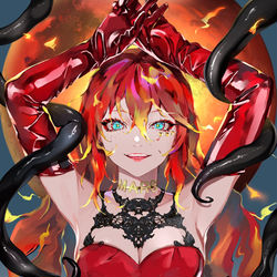 This is a pixiv picture whose title is 火星.