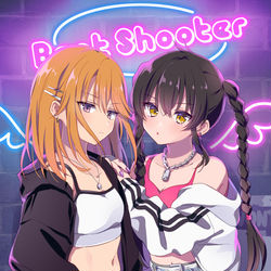 This is a pixiv picture whose title is Y2Kビートシューター.