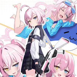 This is a pixiv picture whose title is 小鳥遊ホシノ.