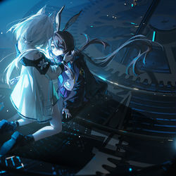This is a pixiv picture whose title is choice.