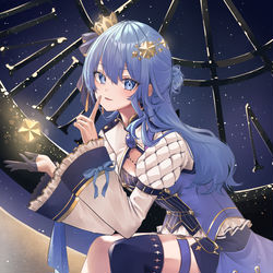 This is a pixiv picture whose title is 星街すいせい.
