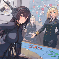 This is a pixiv picture whose title is 「Hell opened its gates. 」.