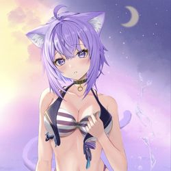 This is a pixiv picture whose title is おかゆんと夏の終わり.