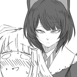 This is a pixiv picture whose title is 威嚇.