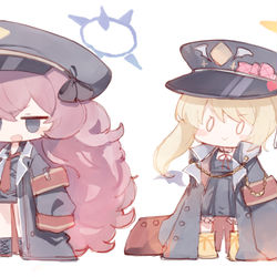 This is a pixiv picture whose title is イロハ＆イブキ.