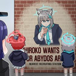 This is a pixiv picture whose title is [F/P] 신병모집 Recruitment.