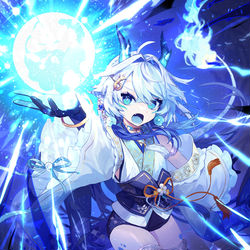 This is a pixiv picture whose title is 【帝国戦記】閃光・リュリュー.