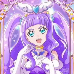 This is a pixiv picture whose title is キュアマジェスティ☆.