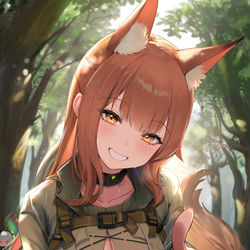 This is a pixiv picture whose title is 胖胖狐狸.