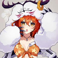 This is a pixiv picture whose title is ぐだヌンノス.
