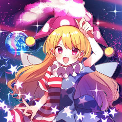 This is a pixiv picture whose title is 星条旗のピエロ.