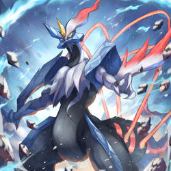 This is a pixiv picture whose title is ホワイトキュレム.
