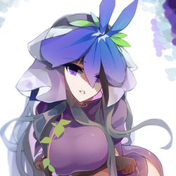 This is a pixiv picture whose title is 🍇.