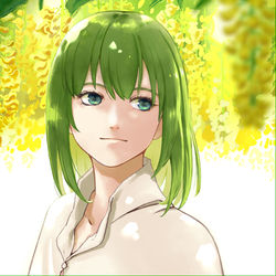 This is a pixiv picture whose title is 金鎖.