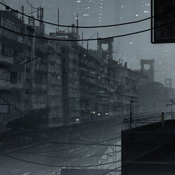 This is a pixiv picture whose title is 九龍.