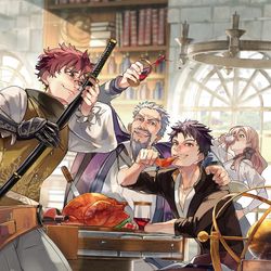 This is a pixiv picture whose title is 【お知らせ】異世界刀匠の魔剣製作ぐらし 2.
