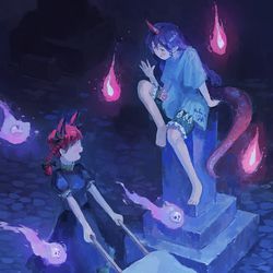 This is a pixiv picture whose title is 無題.