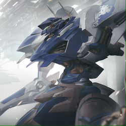 This is a pixiv picture whose title is アーマード・コア6 Steel Haze.