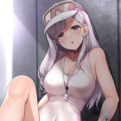 This is a pixiv picture whose title is 【325+】　教えて、霧子先生！.