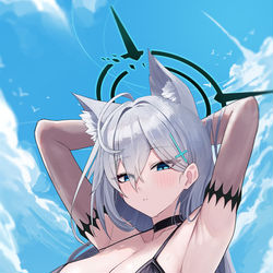 This is a pixiv picture whose title is シロコ·テラー.