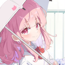 This is a pixiv picture whose title is 😏.