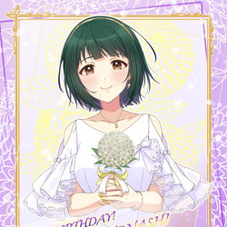 This is a pixiv picture whose title is 音無小鳥さん　お誕生日おめでとうございます.