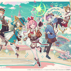 This is a pixiv picture whose title is 『キラピピ★キラピカ』2DMV.