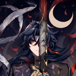 This is a pixiv picture whose title is 刃.