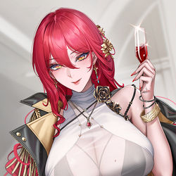 This is a pixiv picture whose title is 姬子的邀请.