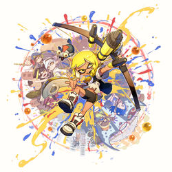 This is a pixiv picture whose title is スプラトゥーン3発売1周年！！！.