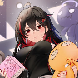 This is a pixiv picture whose title is プレゼント選び（表情差分有り）.