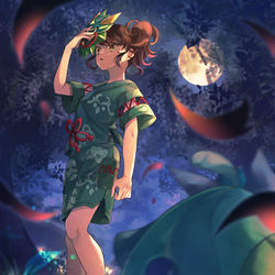 This is a pixiv picture whose title is とある夜の出来事.