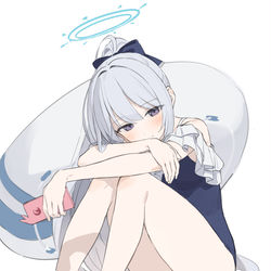 This is a pixiv picture whose title is ブルアカ落書き.