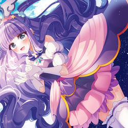 This is a pixiv picture whose title is キュアマジェスティ.