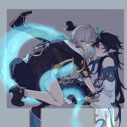 This is a pixiv picture whose title is 📦.