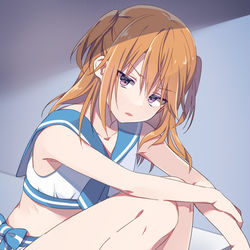 This is a pixiv picture whose title is アイドルがしちゃいけない顔してる晴さん.