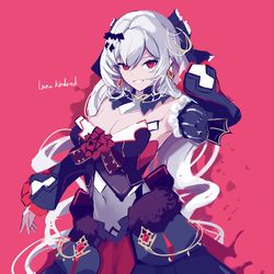 This is a pixiv picture whose title is 🍒 🦇.