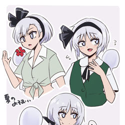This is a pixiv picture whose title is 妖夢ちゃん.