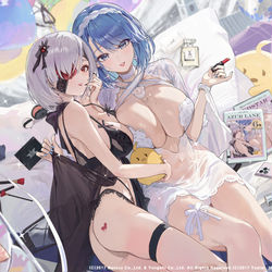 This is a pixiv picture whose title is アズールレーン６周年.