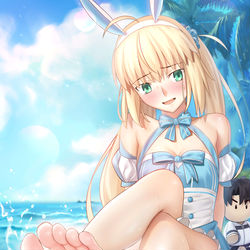 This is a pixiv picture whose title is 夏.