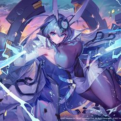 This is a pixiv picture whose title is アズールレーン6周年記念イラスト.